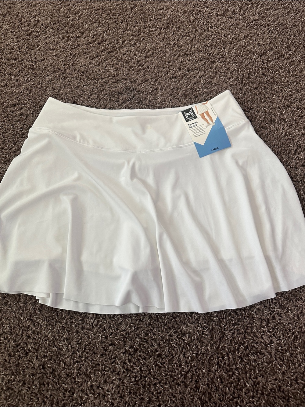 Women’s White Tennis Skort